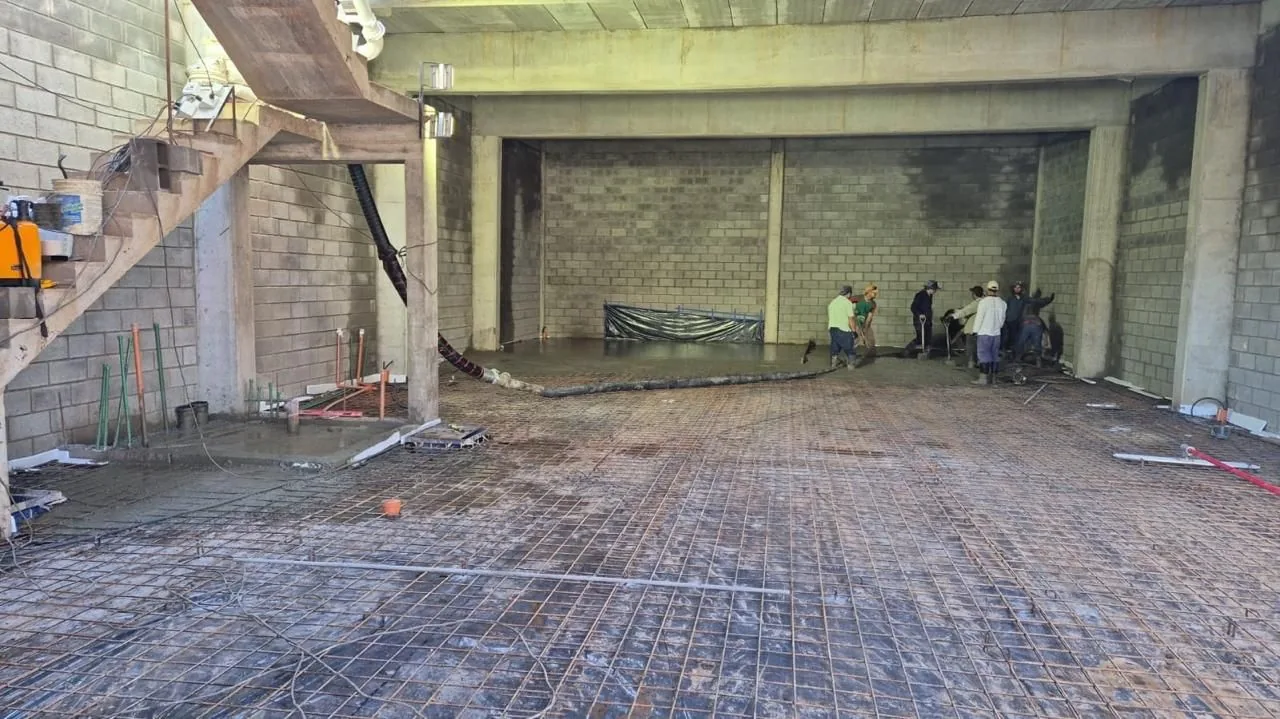 Obra en construcción de MR Ingeniería Estructural